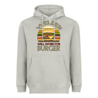 Moon Dust Welder Wıll Work For Burger Heavyweight Hoodie - Bettercallsaul