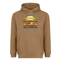 Toasted Coconut Welder Wıll Work For Burger Heavyweight Hoodie - Bettercallsaul