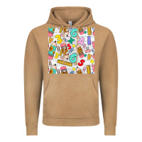 Vintage Camel back to school seamless pattern Vintage Hoodie - BundleAndBundleShop