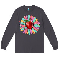 Smoke teacher apple Long Sleeve Tee - MaliasSmallBusiness