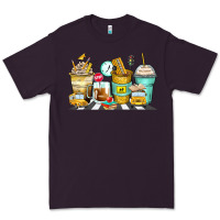 Plum school bus coffee cups Premium Tee - Zillion Design Studio