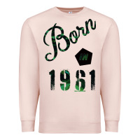 Pale Pink Born In 1961 Premium Sweatshirt - Bettercallsaul
