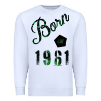 White Born In 1961 Premium Sweatshirt - Bettercallsaul