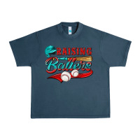 Midnight Navy raising ballers Urban Heavy Tee - NancyCooperArtShop