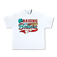 White raising ballers Urban Heavy Tee - NancyCooperArtShop