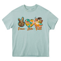 Arona peace love fall Heavy Core Tee - BarkalooDesign