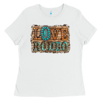 White love rodeo gemstone Ladies Tee - RanaPortraitStore