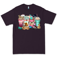Plum small business coffee cups Premium Tee - Zillion Design Studio