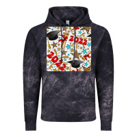 Cloud Black graduation 2022 seamless pattern Vintage Hoodie - BundleAndBundleShop