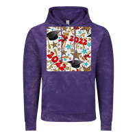 Cloud Purple graduation 2022 seamless pattern Vintage Hoodie - BundleAndBundleShop
