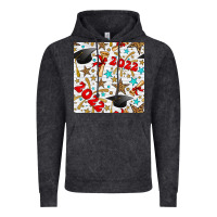 Vintage Arctic graduation 2022 seamless pattern Vintage Hoodie - BundleAndBundleShop