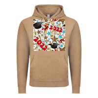 Vintage Coffee graduation 2022 seamless pattern Vintage Hoodie - BundleAndBundleShop