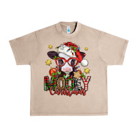 French Oak mooey christmas baby calf Urban Heavy Tee - Jasminsmagicworld