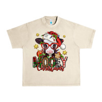 Sandshell mooey christmas baby calf Urban Heavy Tee - Jasminsmagicworld