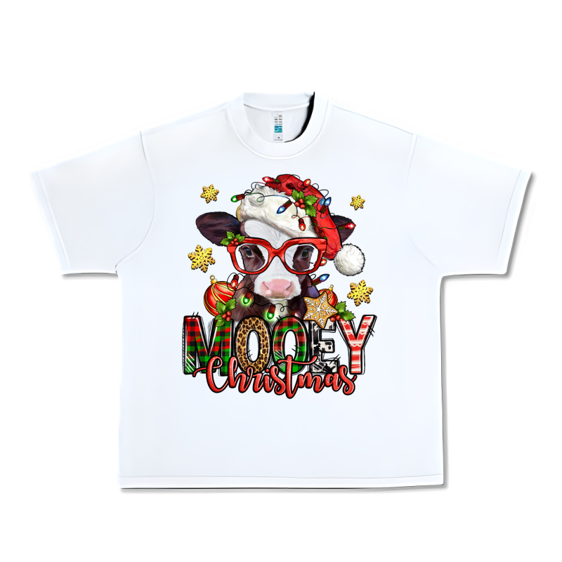 Mooey Christmas Baby Calf Urban Heavy Tee by Jasminsmagicworld | Teevron