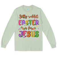 Matcha silly rabbit easter is for jesus Long Sleeve Tee - MaliasSmallBusiness