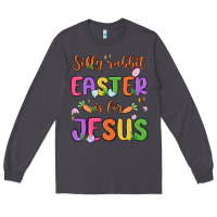 Smoke silly rabbit easter is for jesus Long Sleeve Tee - MaliasSmallBusiness