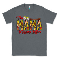 Charcoal Heather this mama is raising ballers softball and baseball Classic Tee - CowhideDigitalArt