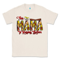 Natural this mama is raising ballers softball and baseball Classic Tee - CowhideDigitalArt