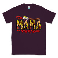 Plum this mama is raising ballers softball and baseball Classic Tee - CowhideDigitalArt