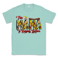 Seafoam this mama is raising ballers softball and baseball Classic Tee - CowhideDigitalArt