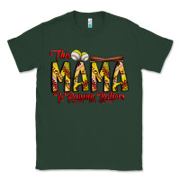 Sports Green this mama is raising ballers softball and baseball Classic Tee - CowhideDigitalArt