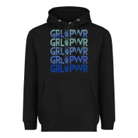 Black Girl Power Peace Heavyweight Hoodie - Bettercallsaul