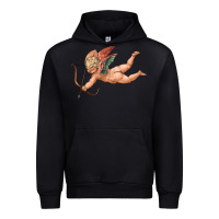 Black cupid olivia Urban Hoodie - OliviaCreatesArt