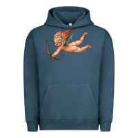 Pigment Midnight Navy cupid olivia Urban Hoodie - OliviaCreatesArt