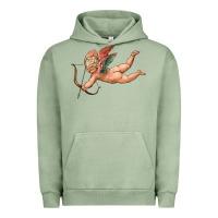 Pigment Oil Green cupid olivia Urban Hoodie - OliviaCreatesArt