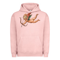 Pigment Salmon cupid olivia Urban Hoodie - OliviaCreatesArt