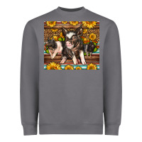 Storm Western Cute Hampshire Pigs Heavyweight Sweatshirt - LillyAllenDesigns
