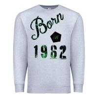 Heather Grey Born In 1962 Premium Sweatshirt - Bettercallsaul