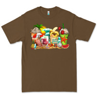 Cacao summer vibes coffee cups Premium Tee - Zillion Design Studio