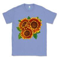 Colony Blue tiger eyes sunflower Classic Tee - LillyAllenDesigns