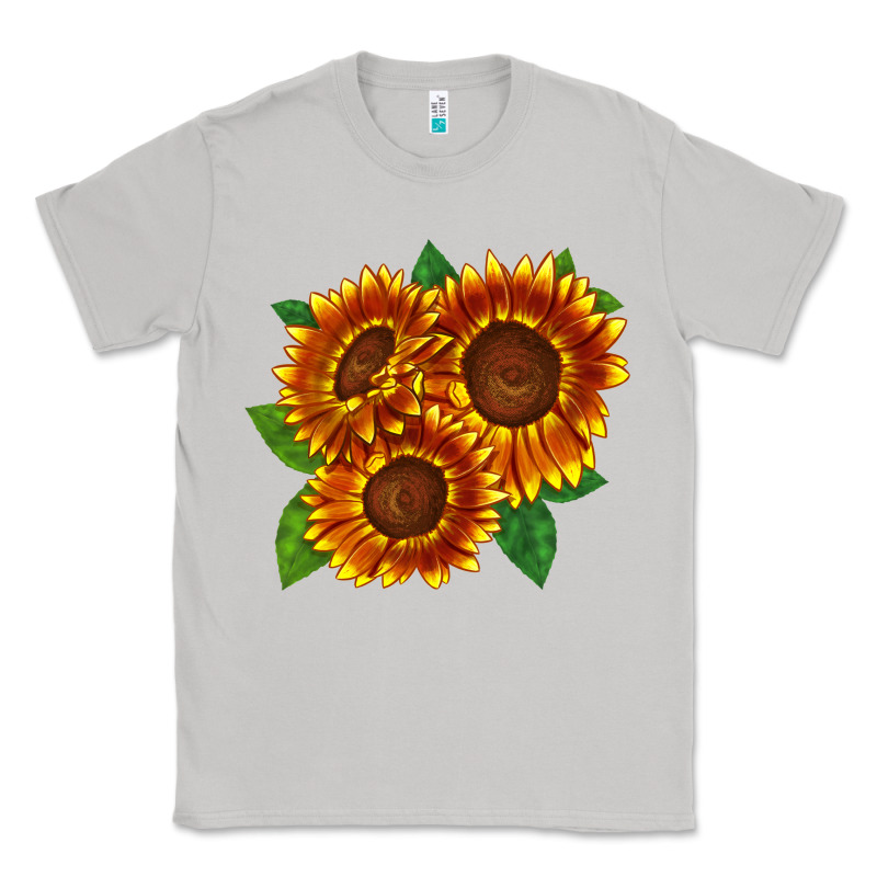 Tiger Eyes Sunflower Classic Tee by LillyAllenDesigns | Teevron