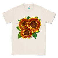 Natural tiger eyes sunflower Classic Tee - LillyAllenDesigns