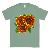 Sage tiger eyes sunflower Classic Tee - LillyAllenDesigns