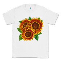 White tiger eyes sunflower Classic Tee - LillyAllenDesigns