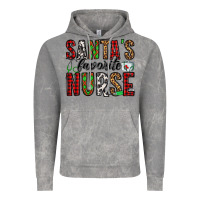 Cloud Rock santa's favorite nurse Vintage Hoodie - Jasminsmagicworld