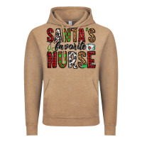Vintage Coffee santa's favorite nurse Vintage Hoodie - Jasminsmagicworld