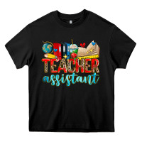 Black teacher assistant Heavy Core Tee - Zillion Design Studio