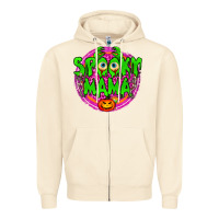 Sandshell Spooky Mama Zipper Hoodie - BundleAndBundleShop