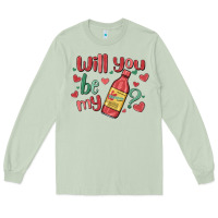 Matcha will you be my Long Sleeve Tee - MaliasSmallBusiness
