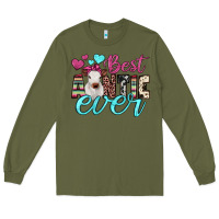Army Green best auntie ever Long Sleeve Tee - JahusDesignShop