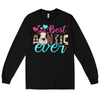 Black best auntie ever Long Sleeve Tee - JahusDesignShop