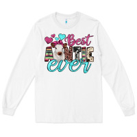 White best auntie ever Long Sleeve Tee - JahusDesignShop