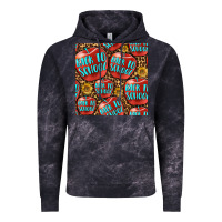 Cloud Black back to school with apple seamless pattern Vintage Hoodie - BundleAndBundleShop