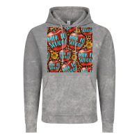 Cloud Rock back to school with apple seamless pattern Vintage Hoodie - BundleAndBundleShop