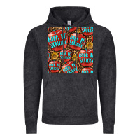 Vintage Arctic back to school with apple seamless pattern Vintage Hoodie - BundleAndBundleShop